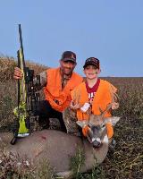 Chase with his deer zombie at-one thumbhole
