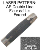 LASER: AMERICAN PLAINSMAN DOUBLE LINE FLEUR DE’ LIS FE SKIP-