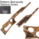 Laser Pattern: Barracuda Ribbon - Texture: Scale