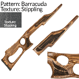 Laser Pattern: Barracuda Ribbon - Texture: Stippling