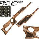 Laser Pattern: Barracuda Ribbon - Texture: Stars