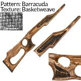 Laser Pattern: Barracuda Ribbon - Texture: Basketweave