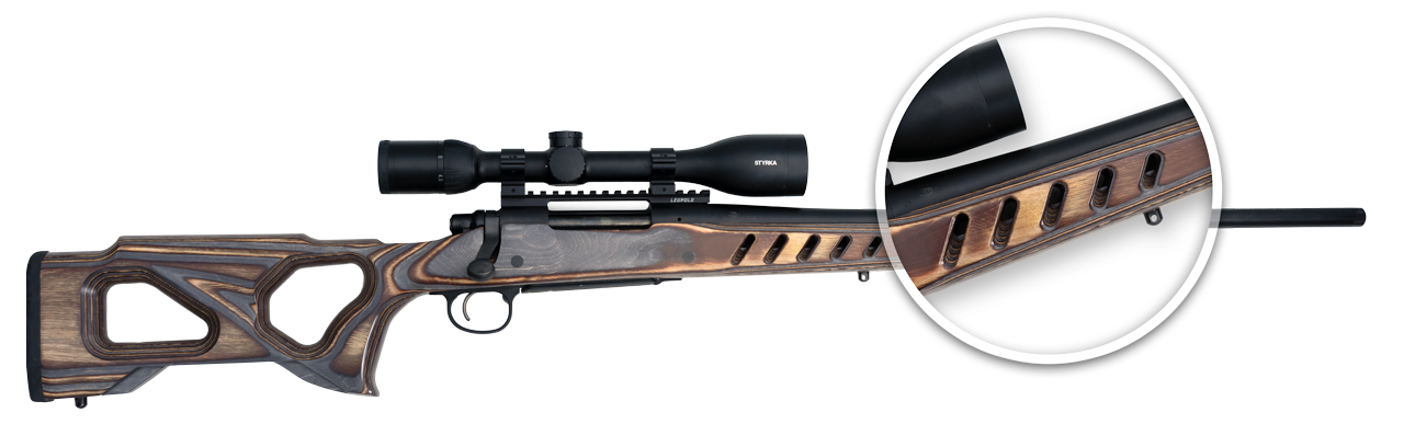 Quest Diagonally Vented Barrel